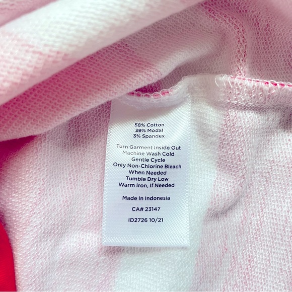 🆕 T by Talbots Lp PETITE Large UPF 50 Stretchy Knit Textured Stripe Top - Picture 6 of 6